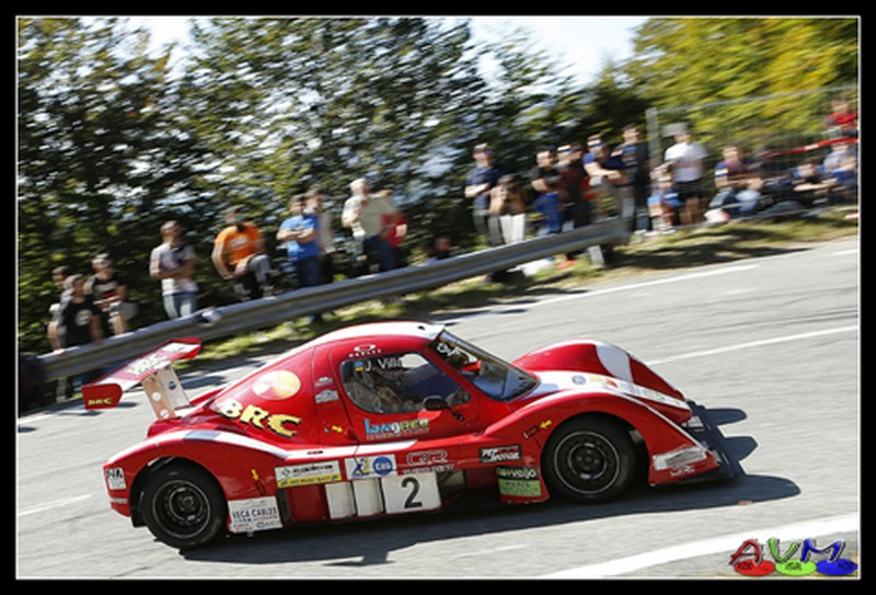Javier Villa vence en una Subida a Urbasa con buenas actuaciones de los pilotos forales.